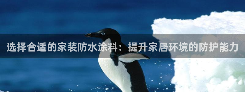 和记ag登录：选择合适的家装防水涂料：提升家居环境的防护能力