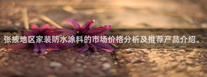 和记国际开户网站：张掖地区家装防水涂料的市场价格分析及推荐产品介绍。