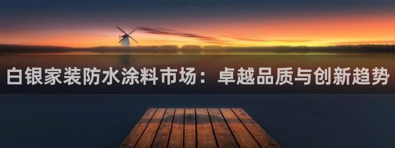 和记官网[中国]官方网站：白银家装防水涂料市场：卓越品质与创